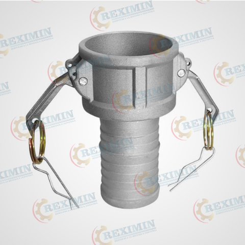 Acople Camlock Tipo C Prensable