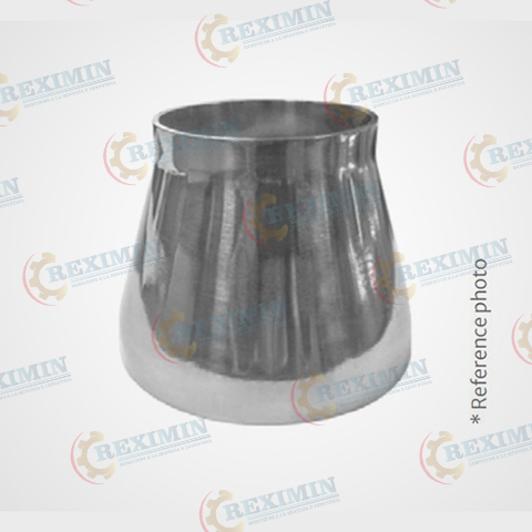 REDUCCIÓN CONCÉNTRICA SANITARA ASTM A270 C-304 3A EXTREMOS SOLDABLES