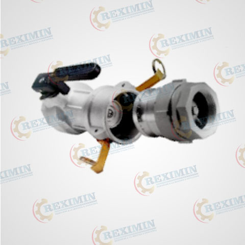 Conexión Cero Goteo en Aluminio